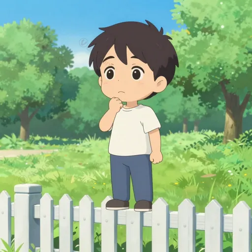 on the fence