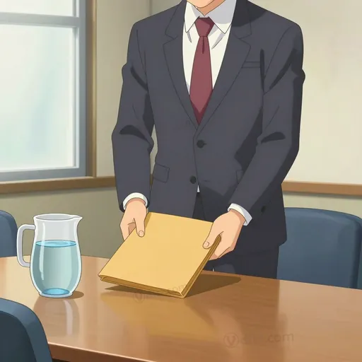 on the table