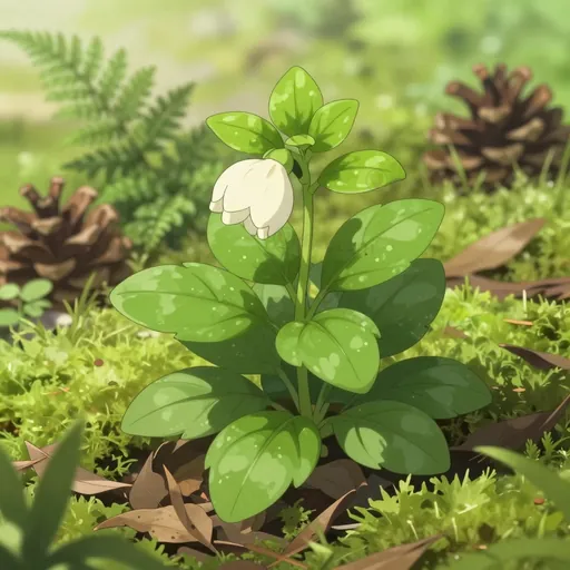 one-flowered wintergreen