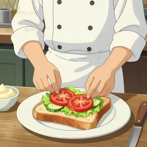 open-face sandwich