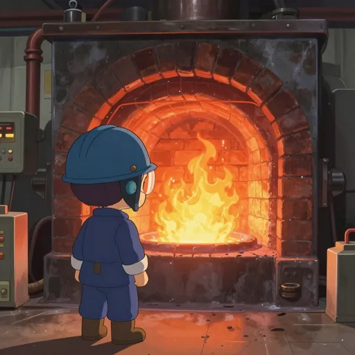 open-hearth furnace