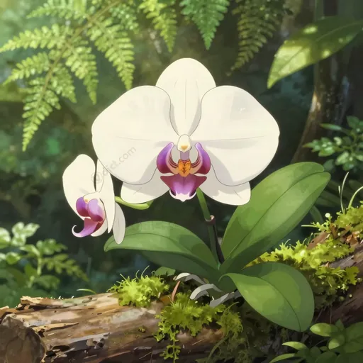orange-blossom orchid