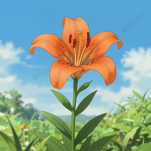 orange lily