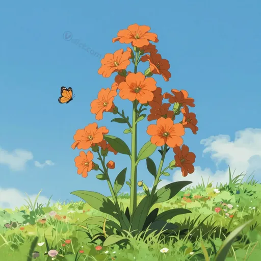 orange milkweed