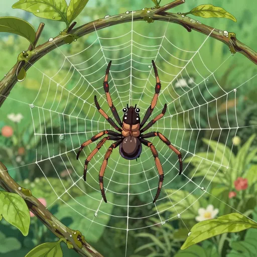 orb-weaving spider