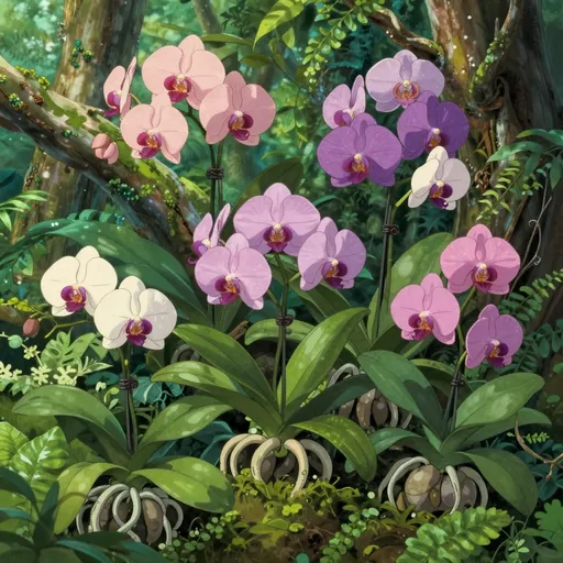 orchid family