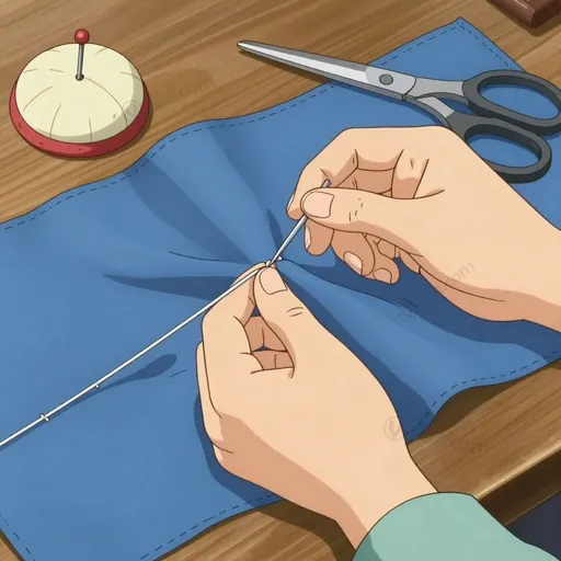 overhand stitch