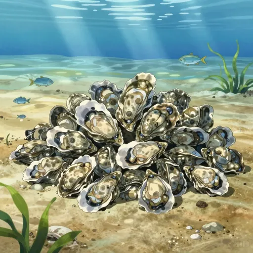 oyster-bed