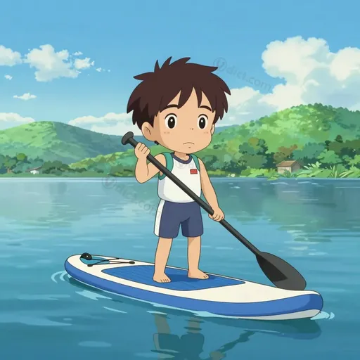 paddle board
