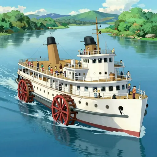 paddle steamer