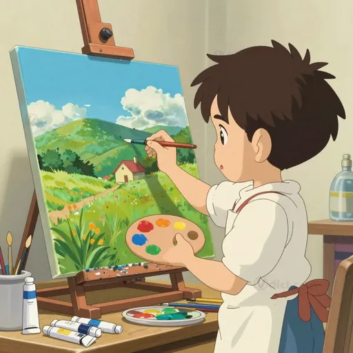 painted