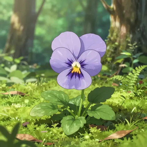 pansy violet