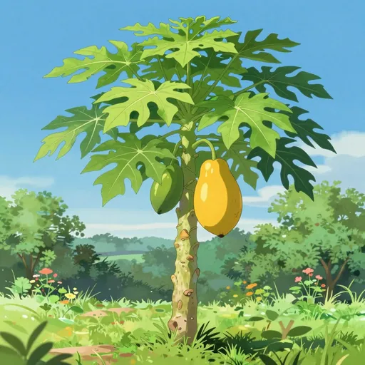 papaya tree