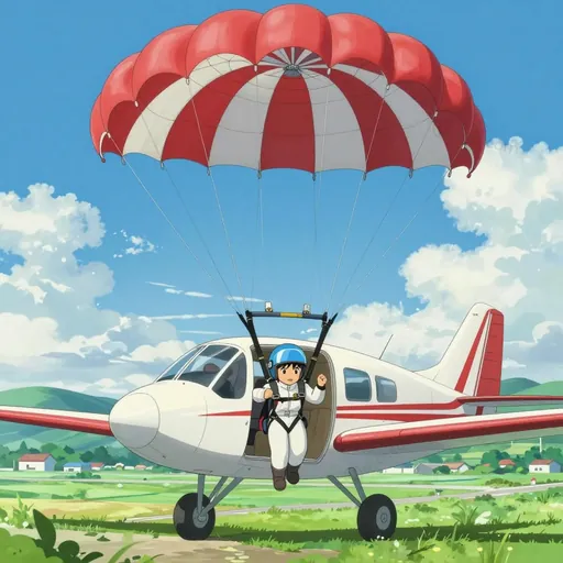 parachute jump