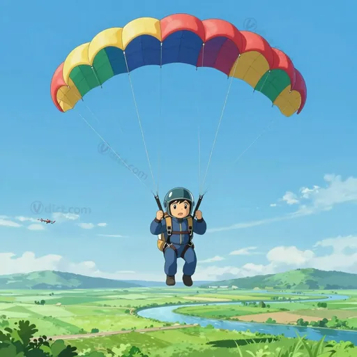 parachutist
