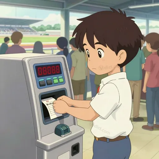 pari-mutuel machine