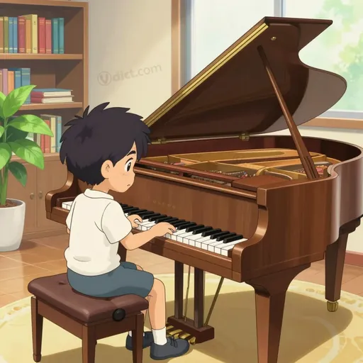 parlour grand piano