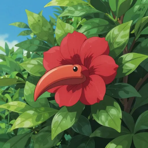 parrot's beak