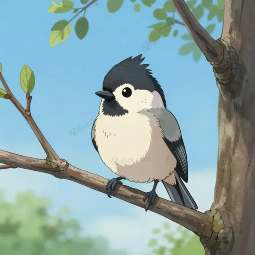 parus bicolor