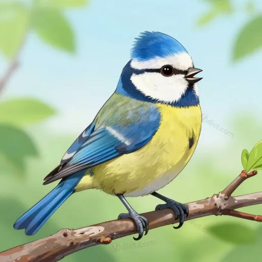 parus caeruleus