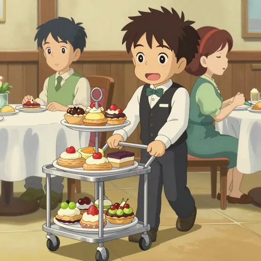 pastry cart