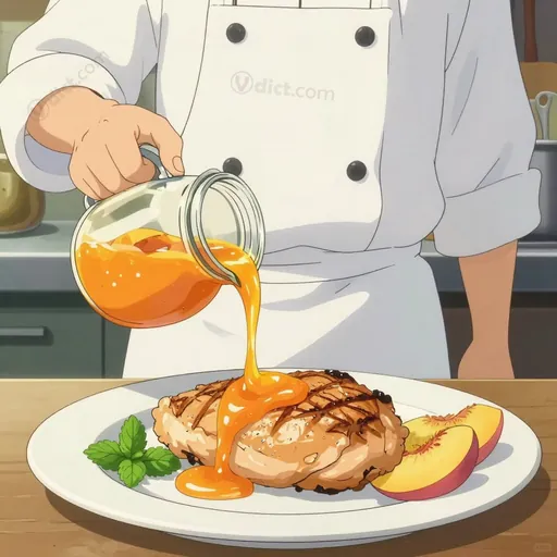 peach sauce
