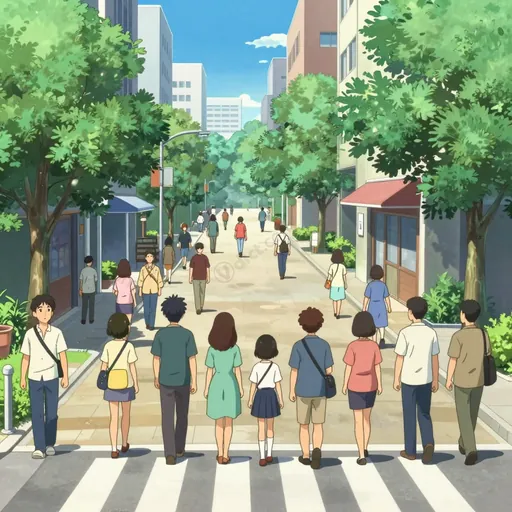 pedestrian traffic