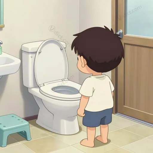 peeing