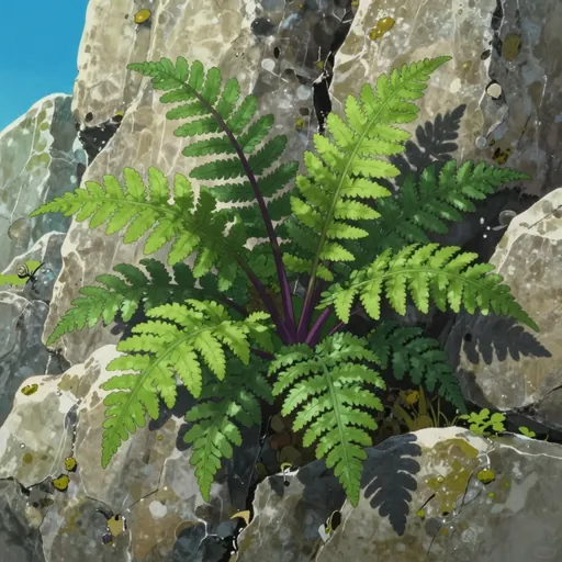 pellaea atropurpurea