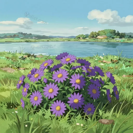 perennial salt marsh aster