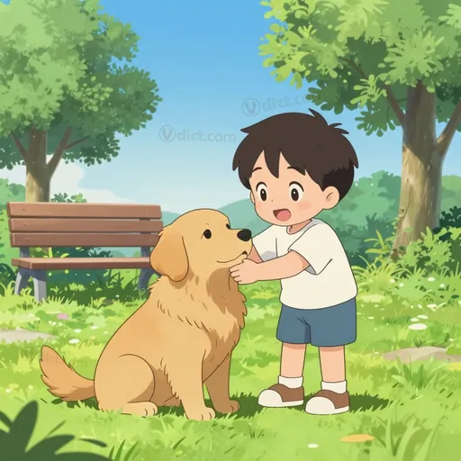petting