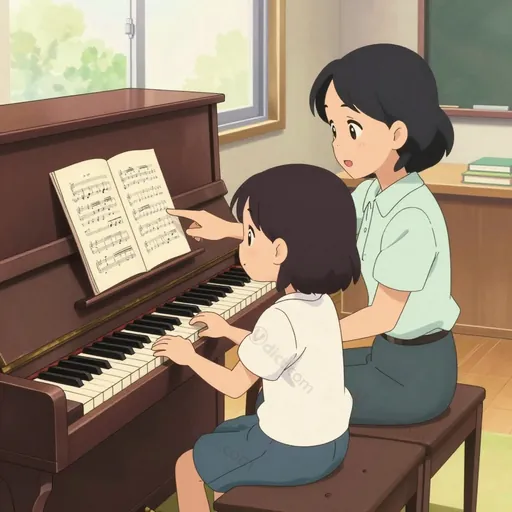 piano lesson