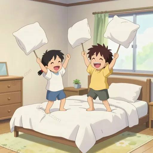 pillow fight