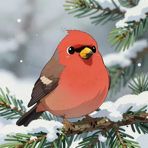 pine grosbeak