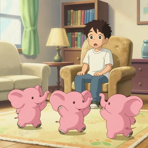 pink elephants