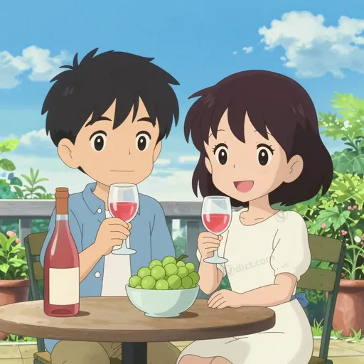 pink wine