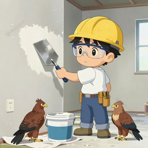 plastering trowel