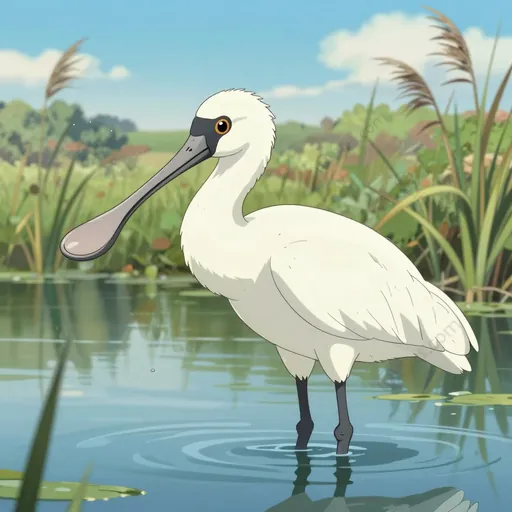 platalea leucorodia