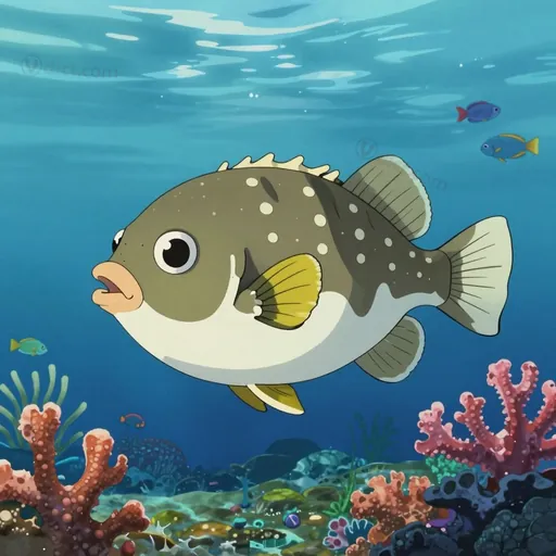 plectognath fish
