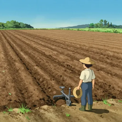 ploughed