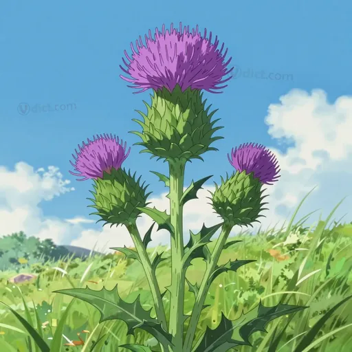 plumed thistle