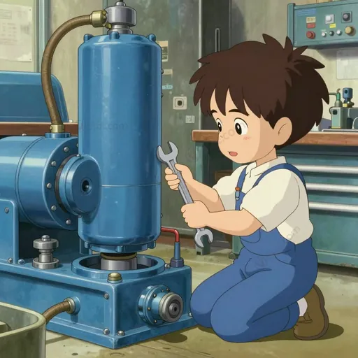 pneumatically