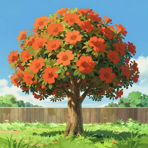 poinciana pulcherrima