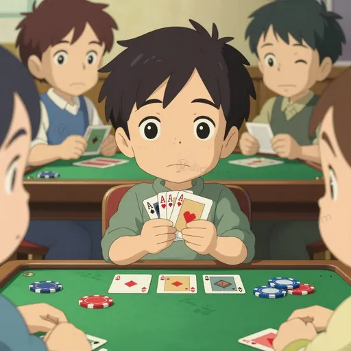 poker-faced