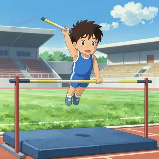 pole-jumping
