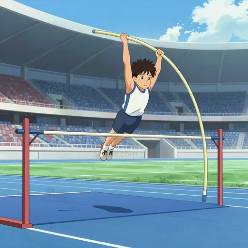 pole-vaulting