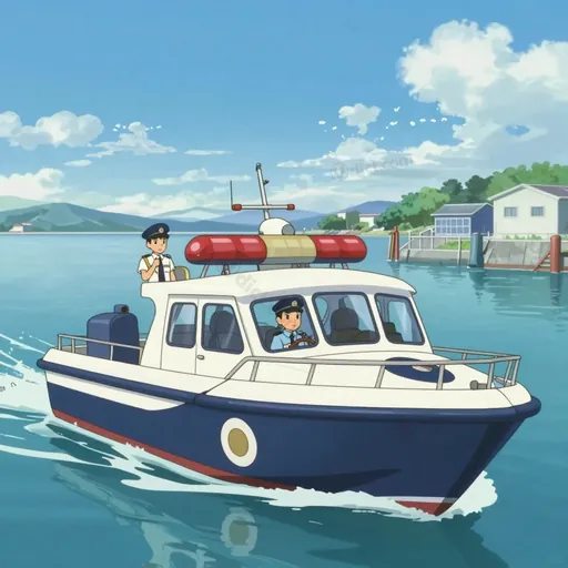police boat