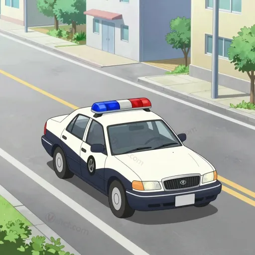police car