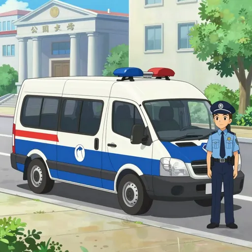 police van