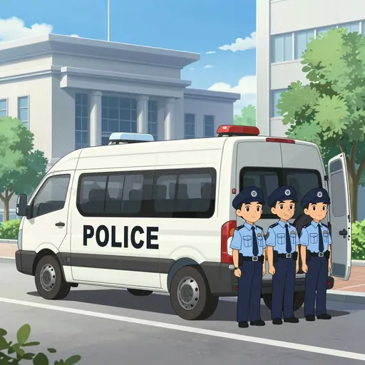 police wagon